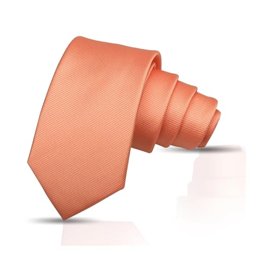 Corbatas de Color Liso for Hombre, Corbata Informal, Corbatas de Negocios for Hombre, Corbatas de Novio de 7,5 cm de Ancho(T-59F)