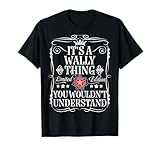 Funny Vintage Wally Name T-Shirts And Gifts