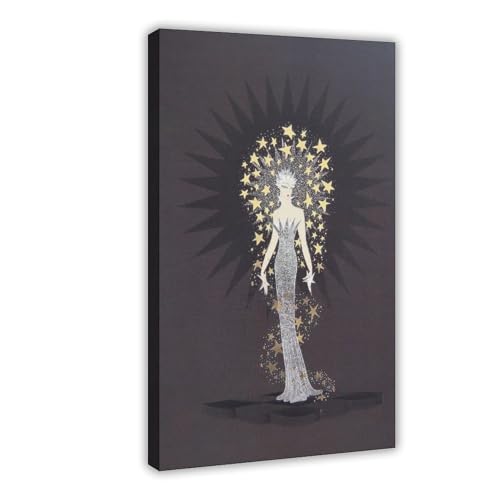Impression giclée vintage Starstruck Erté sur toile de qualité supérieure