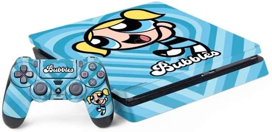 Skinit Decal Gaming Skin Compatible with PS4 Slim Bundle - Officially Licensed Cartoon Network Powerpuff Girls Hearts Design