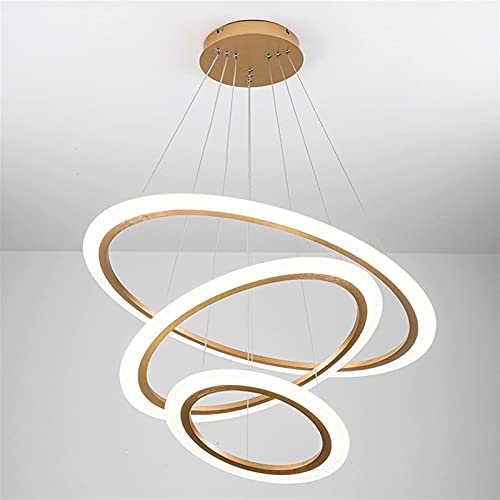 Lustre en cristal LED doré de haute qualité pour un plafond élégant