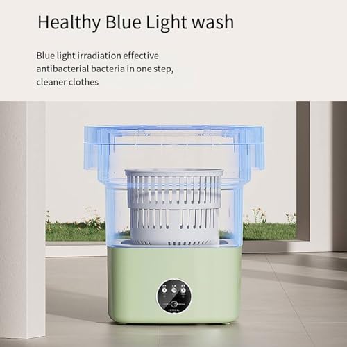 Mini machine à laver pliable 6L PEIXEN lave-linge compact camping 36W
