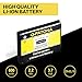 PATONA Akku Ersatz für Nikon EN-EL19 ENEL19 EN EL19 600mAh kompatibel mit Coolpix S100 A300 S33 S2600 S2800 S3100 S3300 S3500 S3600 S4100 S 5200 S5300 S6500 S7000 W100 W150