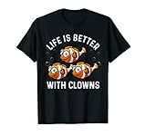 El mejor regalo de cumpleaños o Navidad para los entusiastas de los peces payasos de occellaris, papá, mamá o nana. Ideal para un niño, niña, adolescente, joven o niño pequeño que ama las coloridas criaturas marinas. Genial para los aficionados al acuario de agua salada, ella, hermano o hermana.