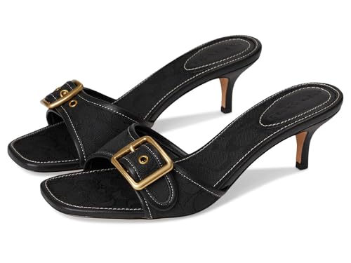 Coach Women's Margot Sandal Platform, Black 1, 11