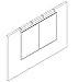 Modtek High Strength Office Cubicle Whiteboard Hanger-New & Improved! (1 Set)
