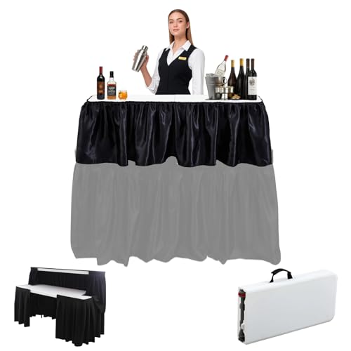 Vercraft Portable Bar Top Riser Tables Folding Bar Riser Mob