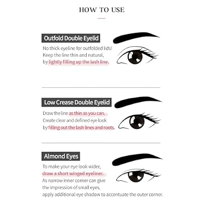 ETUDE OH M'EYE LINE liquid eyeliner - Brown, Intense Precision Liquid Eyeliner, Vivid, Deep Color, Smudge Proof, Long Lasting, Korean Makeup, Kbeauty, Perfect for Gift