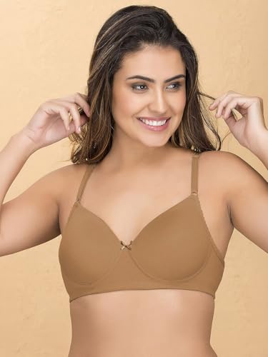 Image of Clovia Women Cotton T-Shirt Bra