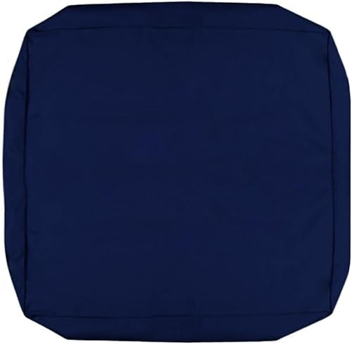 FLYMEI Fundas de cojín de patio de 31.5 x 31.5 x 4 pulgadas, impermeables, para exteriores, 1 paquete, funda de cojín para asiento de exterior para