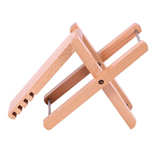 Levemolo Ergonomic Foot Rest Under Desk Wooden Footstool for Guitar Camping Foot Rest