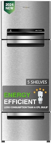 Whirlpool 270 L (Gross Capacity 300L) Frost Free Triple-Door Refrigerator (FP 313D PROTTON ROY ALPHA STEEL (Z)