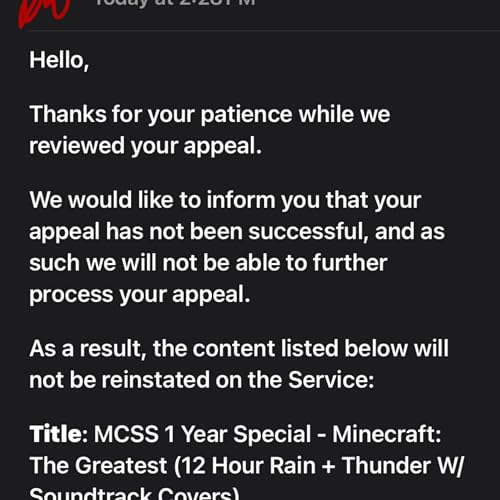 1 YEAR ANNIVERSARY- Minecraft Sleep Sounds Titelbild