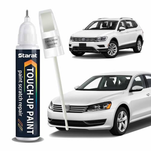 Candy White(LB9A/B4) Touch Up Paint Pen for Volkswagen Scratch Repair