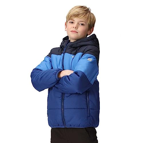 Regatta Lofthouse VII Chaquetas Acolchadas, Azul Marino/StrngBl, 15-16 Años para Niños