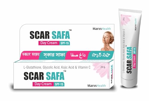 MARXX ORTHOHEAT Scar Safa Day Cream – 20g Glutathione Skin Brightening Cream – Lightweight Moisturizer for Smooth and Radiant Skin – Multicolor Packaging for Gentle Skin Care - Image 2