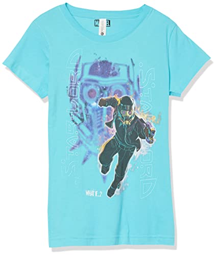 T-Shirt Fille Marvel Galaxy King vêtement imprimé espace pour enfant