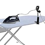 Pmsanzay Flexible Iron Cord Minder, Universal Cord Holder for Ironing Board - Flexible Adjustable Steam Iron Cord Minder, Keeps Cord Out of The Way - No Irons, No Ironing Board