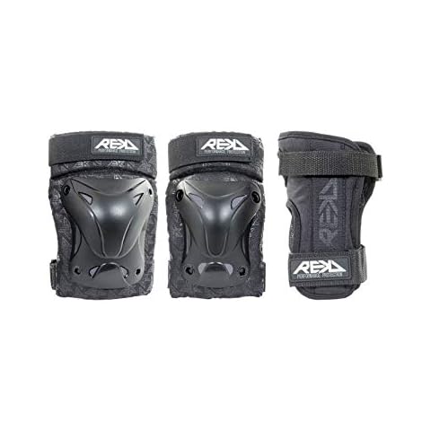 Conjunto de patinaje Rekd RKD760 (muñequera, codera y rodillera) Cover