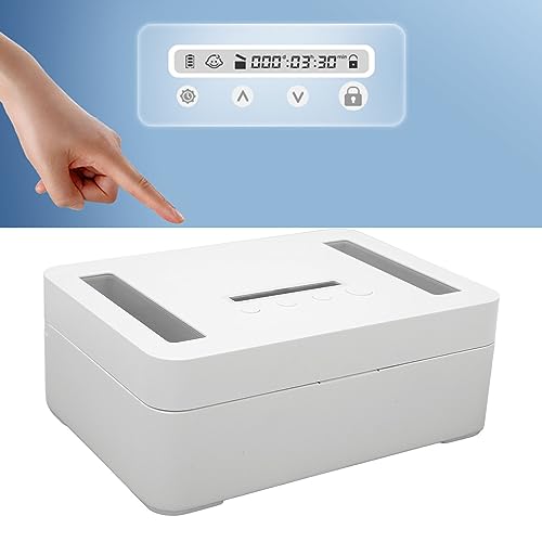 Metal Timed Lock Box, Phone Lock Box with Timer, Self-Control Container ...