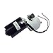 BEMONOC High Torque PMDC Right Angle Gear Motor 12V Reversible 50 RPM (Right Gear-Box) with Threaded Shaft