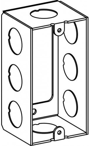 Orbit Industries HB-1-50-EXT 1-G Handy EXT. Caja de 1-7/8" de profundidad 1/2" KO