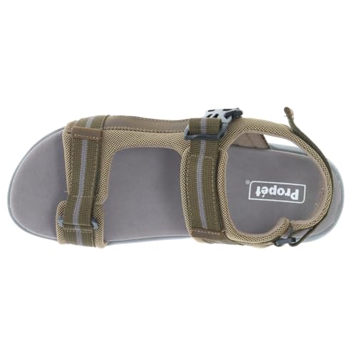 Image of Propet Mens Eli Strap River Casual Sandals Casual - Black