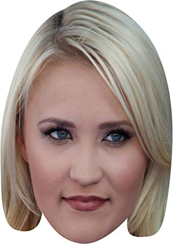 FoxyPrinting Emily Osment Tv Stars Celebrity Cardboard Party Face Mask Fancy Dress