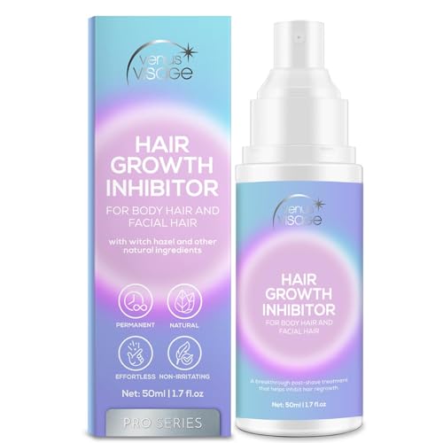 VENUS VISAGE Hair Inhibitor 50ml, Upgraded Hair Growth Spray, Non-Irritating, Removal for Body,...