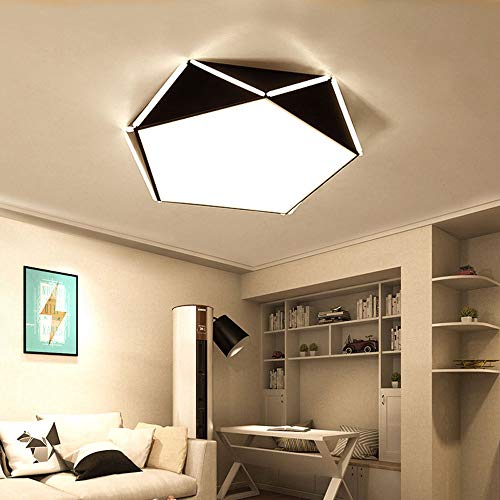 Lustre LED à monture nordique classique blanc en acrylique