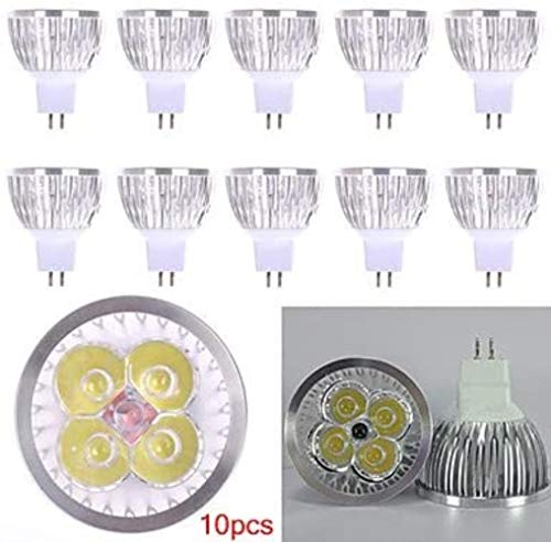 Ampoule LED tours cups 4W blanc froid multi tension 12V-220V haute luminosité