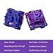 Akko V3 Lavender Purple Pro Keyboard Switch with Dustproof Stem for Mechanical Gaming Keyboard, 5-Pin Tactile Switches Pre-Lubed Switch (45pcs)
