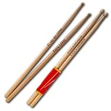 Baquetas para baterías madera Arce o Hickory personalizadas con tu texto o nombre – Palillos de Percusión 7A, 5A o 5B con Grabado – Regalo Perfecto para Navidad y Reyes Magos para músicos