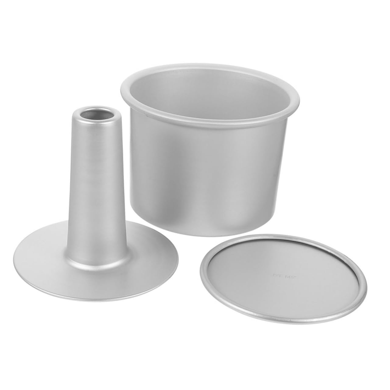 Alipis 4 Set stampo da torta tortiera stampo chiffon cake teglia teglie per cheese cake in metallo strumenti di cottura il bakeware torta di mousse di alluminio impostare