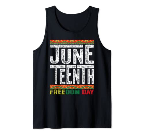 Juneteenth Desde 1865 Black History Month Libertad Day Girl Camiseta sin Mangas
