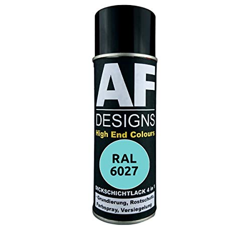 4 IN 1 Ral 6027 Lichtgruen Dickschichtlack Laca Spray Lata de Aerosol