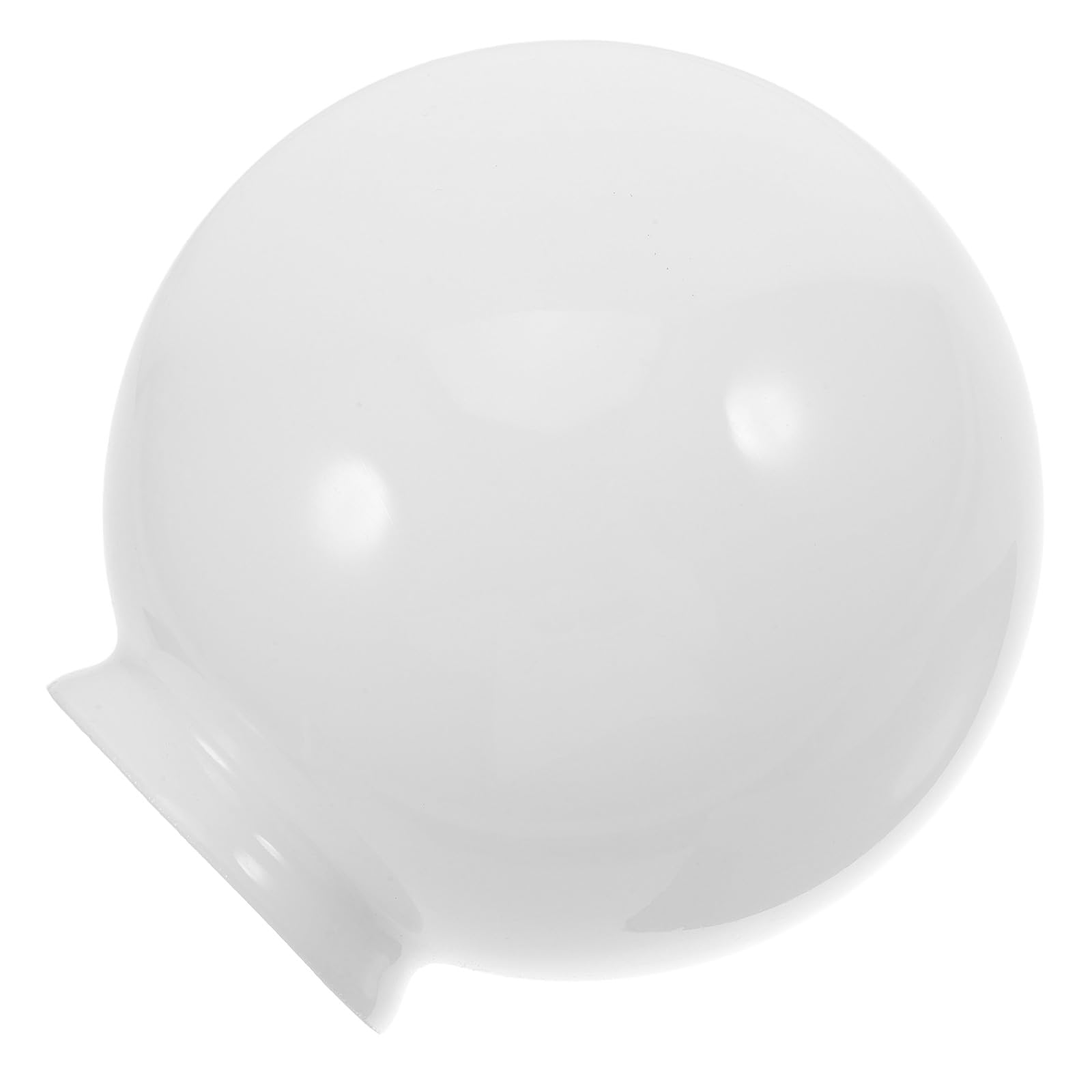 Paralume in Vetro Sferico Bianco Latte 150Mm per Lampada da Soffitto Coprilampada per Ventilatore da Soffitto Globo di Ricambio per Apparecchi Domestici Luce Diffusa e Design