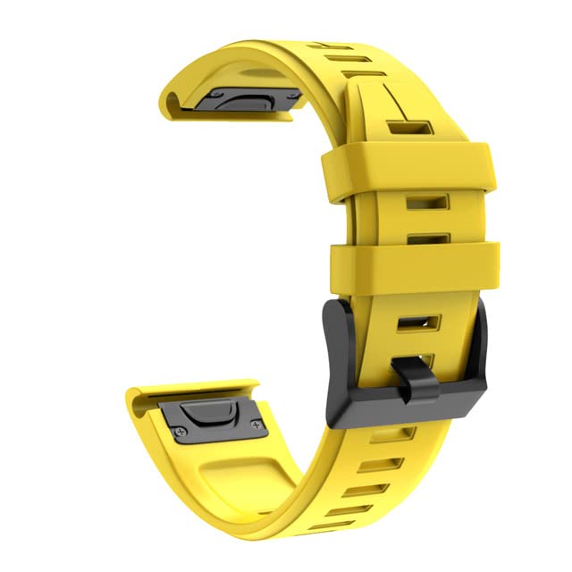 Correas de pulsera oficiales de 26 mm para Garmin Fenix ​​7 x 5 más 6x Pro 3 3hr Silicone Smartwatch Watch Bands Tactix Delta/Enduro Correa