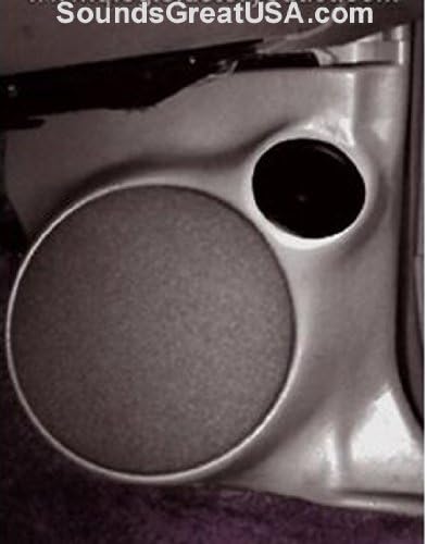 Q-Logic QL-K1011C-14 Q-Form Kick Panel Compatible with 1978-1988 Chevrolet, Oldsmobile, Pontiac & Buick Cars (Medium Dark Gray)