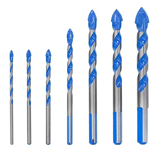 Juego de 7 brocas triangulares para madera 3-12 mm miniatura 1