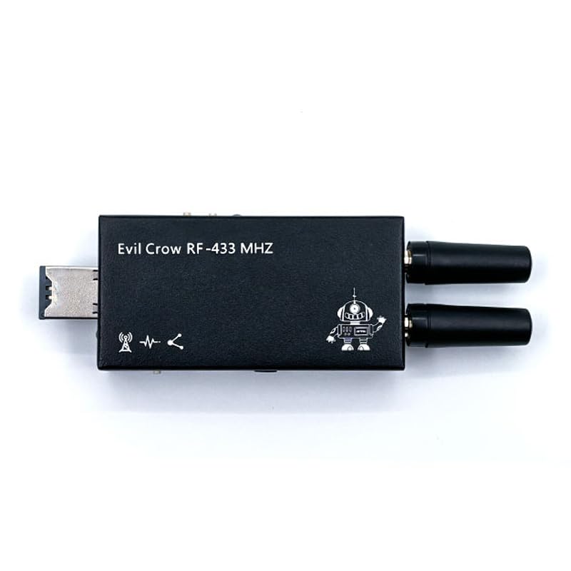 Cirket Evil Crow RF-433 MHz – Boîtier Aluminium – Pentesting & Cybersécurité – Multi-fréquences (300 MHz – 2,4 GHz)