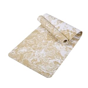 Yoga Mat, Exercise Yoga Mat Print with Non-Slip Design, Professional TPE Exericise Mat, 72″ x 24″ Multi-Purpose Workout Mat for Women, Pilates Fitness and Floor Exercises