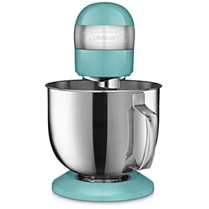 Cuisinart SM-50TQFR 5.5 Quart Stand Mixer, Turquoise – Certified Refurbished