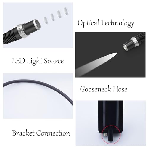 Lampe d'examen médical à LED 5W rotative à 360° et mobile