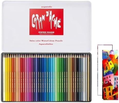 CARAN D ACHE Etui Métal De 30 Crayons De Couleur Swisscolor Assortis162 - Beaux-Arts