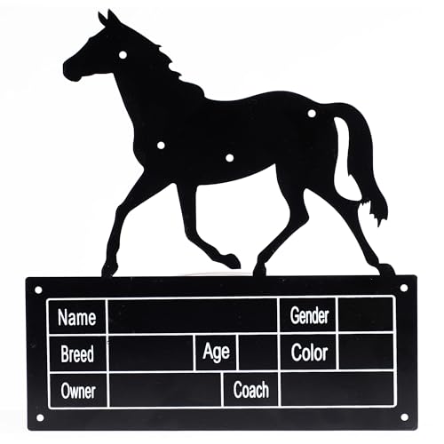 Horse Stall Sign|Stable Nameplate|Signage for Livestock Shelter