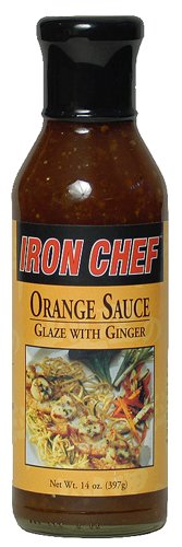 Hierro Chef Naranja Salsa Glaze con Jengibre