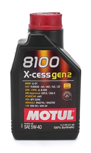 Aceite para motor sintético 5W40 1 L miniatura 1
