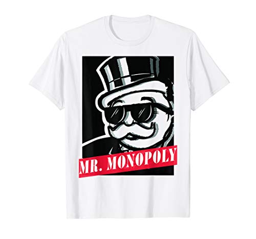 Monopoly Mr. Monopoly Graphic Poster T-Shirt