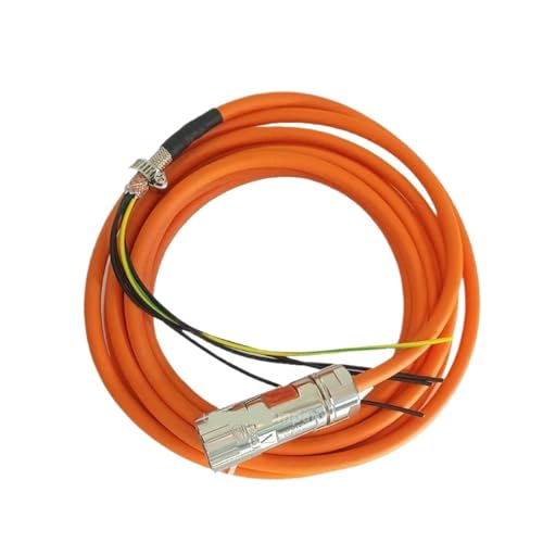 Cable de alimentación para servomotor con longitud de 5 metros y alta flexibilidad
